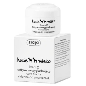 ZIaja Kozie Mleko Krem 2 odżywczo-wygładzający - cera sucha skłonna do zmarszczek 50ml