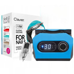 Clavier FX720 Frezarka kosmetyczna do paznokci manicure 65W - NIEBIESKA