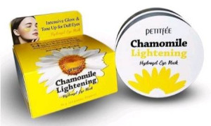 PETITFEE Chamomile Lightening Hydrogel Eye Mask Hydrożelowe płatki pod oczy 60 szt