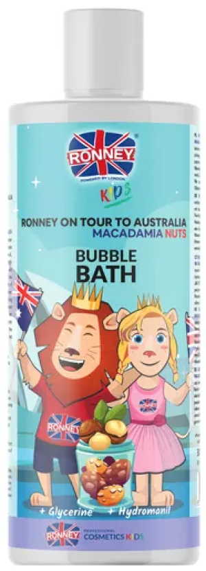 Ronney KIDS Bubble Bath Płyn do kąpieli z orzechami makadamia 300ml