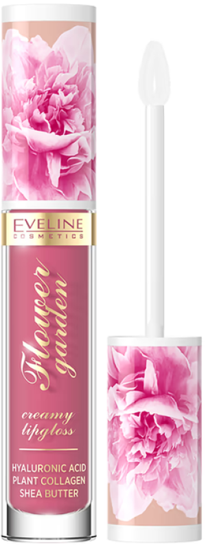 Eveline Flower Garden Creamy Lipgloss Kremowy błyszczyk 03 Magnolia Charm