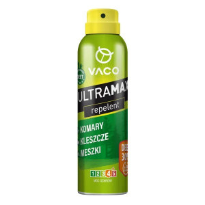 Vaco UltraMAX Spray na komary,kleszcze,meszki 170ml