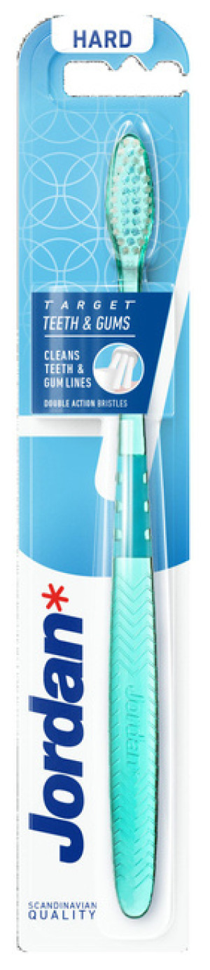 Jordan Target Teeth&Gums Szczoteczka do zębów - HARD