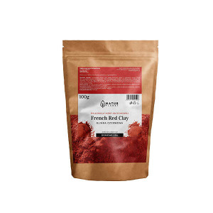 NATUR PLANET FRENCH RED CLAY Glinka czerwona 100g