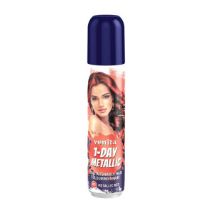 Venita 1-Day Metalic Spray koloryzujący do włosów - M2 METALLIC RED 50ml