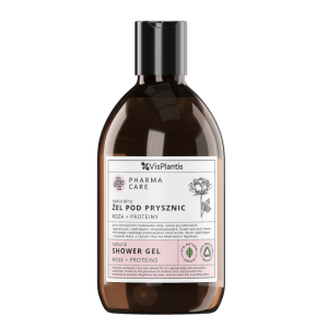 Vis Plantis Pharma Care Naturalny żel pod prysznic - Róża+Proteiny 500ml