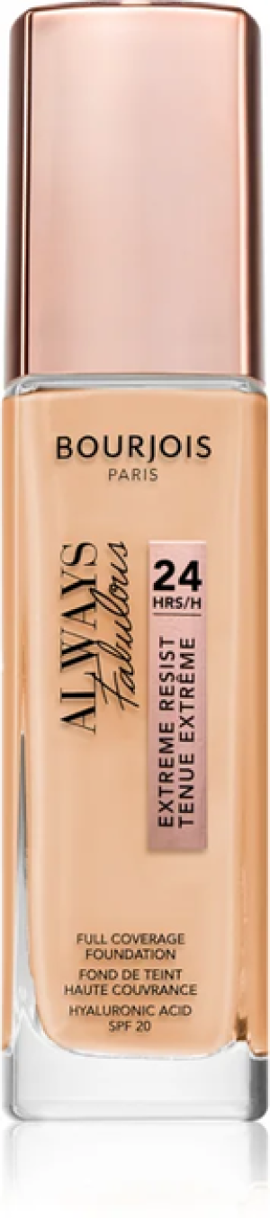 BOURJOIS ALWAYS FABULOUS 24H Podkład do twarzy - 420 LIGHT SAND 30ml