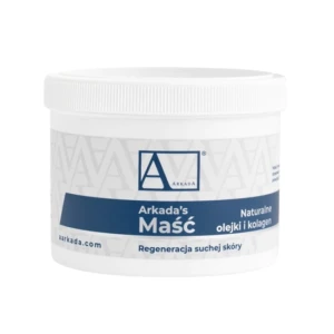Arkada's Maść regenerująca do suchej skóry - Naturalne olejki i kolagen 450g