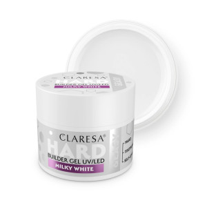 Claresa Hard&Easy Builder Gel UV/LED Żel budujący - Milky White 12g