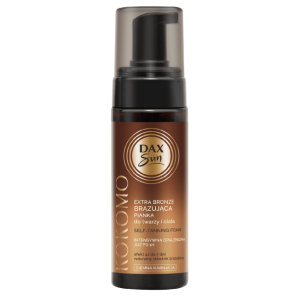 Dax Sun Kokomo Extra Bronze Brązująca pianka do twarzy i ciała - ciemna karnacja 160ml