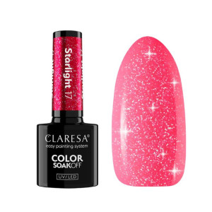 Claresa Lakier hybrydowy Starlight - 17 SoakOff UV/LED 5g