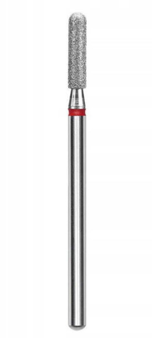 Staleks Pro Expert Frez diamentowy - walec zaokrąglony czerwony 2.3/6.5mm FA30R023/6.5