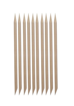 Staleks Expert Orange Stick Patyczki drewniane do manicure 150mm - 10sztuk