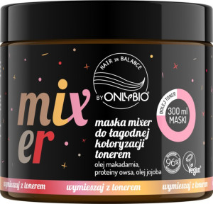 OnlyBio Hair In Balance Mixer Maska mixer do łagodnej koloryzacji tonerem 300ml