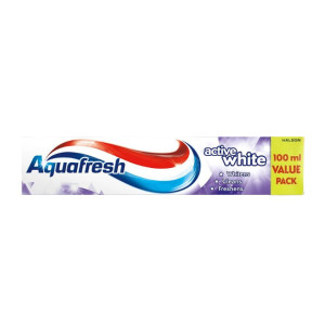 Aquafresh Active White Pasta do zębów - wybielająca 100ml