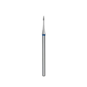 Staleks Pro Expert Frez diamentowy - płomień mini niebieski 1/3mm FA12B010/3