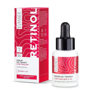 Sylveco Vianek Hero Serum do twarzy z retinolem 0,3% - Odmłodzenie 30ml