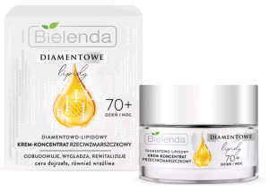 Bielenda Diamentowe Lipidy Diamentowo–lipidowy krem-koncentrat przeciwzmarszczkowy 70+ Dzień/Noc 50ml