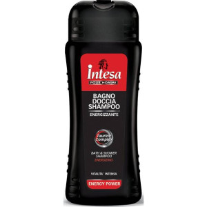 Intesa Bagno Doccia Żel Szampon do włosów energetyzujący tauryna 2w1 500ml