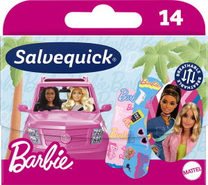 Salvequick Kids Plastry dla dzieci Barbie - 14 sztuk