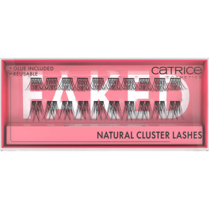 Catrice Faked Lashes Sztuczne rzęsy kępki Natural Cluster + klej 1g