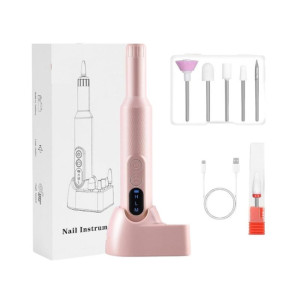 Frezarka kosmetyczna DM-20 do paznokci i manicure - Różowa