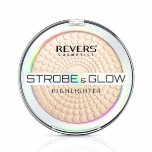 REVERS STROBE&GLOW HIGHLIGHTER Puder rozświetlający - 03 CHAMPAGNE 8g