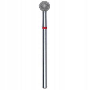 Staleks Pro Expert Frez diamentowy - kulka czerwony 5mm FA01R050