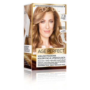 Loreal Age Perfect Farba do włosów - 7.31 Karmelowy Blond 180ml