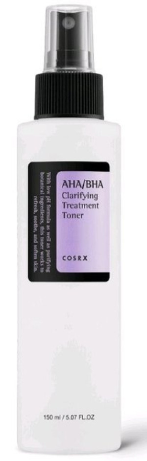 COSRX AHA BHA Clarifying Treatment Toner Tonik do Twarzy z Naturalnymi Kwasami AHA I BHA150ml