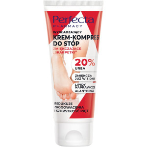 Perfecta Pharmacy Wygładzający krem-kompres do stóp Zmiękczające "Skarpetki" - 20% Mocznika 80ml