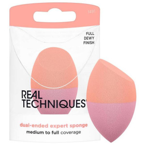 Real Techniques Dual-ended Expert Sponge Gąbka do makijażu dwustronna