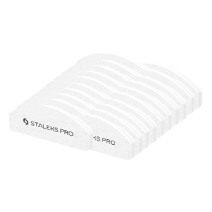 Staleks Pro Mini Polerka do paznokci Grit Półksiężyc NFB-41M-100/180-20 - 20 sztuk