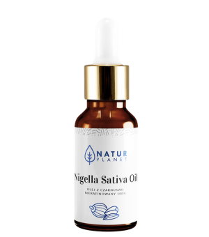 Natur Planet Nigella Sativa Oil Olej z czarnuszki nierafinowany 30ml