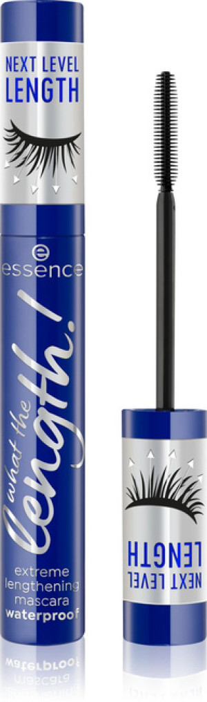 Essence What The Length! Tusz do rzęs wodoodporny - 02 Black Waterproof 10ml