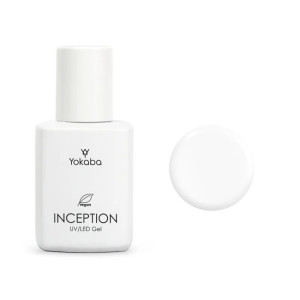 Yokaba Inception UV/LED Żel budujący samopoziomujący do paznokci - 04 Crystal White 30ml