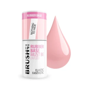 Brush Up! By Maxineczka Elastic Fantastic Rubber Base Must Be UV/LED Baza hybrydowa do paznokci - Nothing To Hide 5g