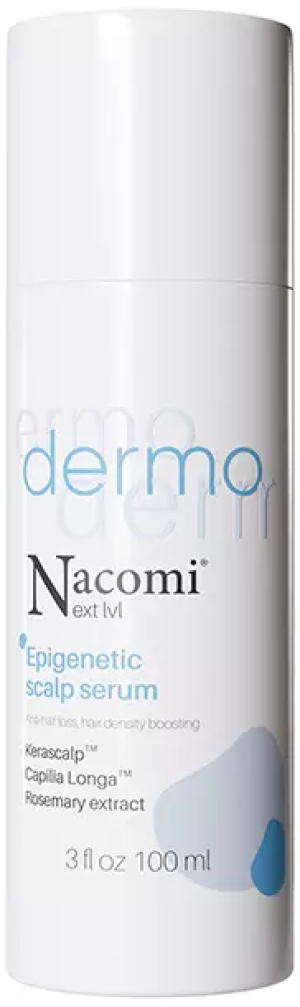 Nacomi Next Level Dermo Epigenetyczne serum do skóry głowy, zapobiegające wypadaniu włosów i zagęszczające 100ml