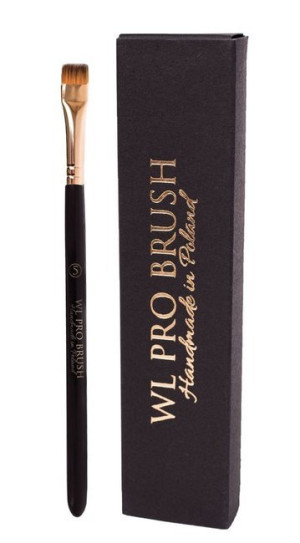Wonder Lashes WL Pro Brush Pędzlek płaski do stylizacji brwi nr.05