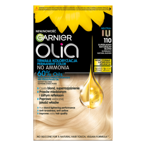 Garnier Olia Trwała Koloryzacja Farba do włosów - 110 Superjasny Naturalny Blond 174ml