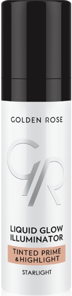 Golden Rose Liquid Glow Illuminator Tinted Prime & Highlight - Baza pod makijaż z efektem rozświetlającym Pojemność 30 ml
