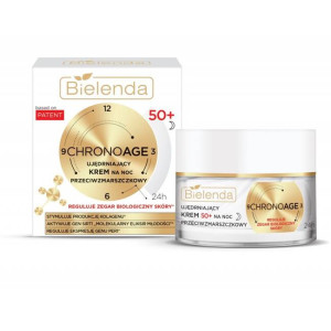 Bielenda Chrono Age 24h Ujędrniający krem na noc przeciwzmarszczkowy 50+ 50ml