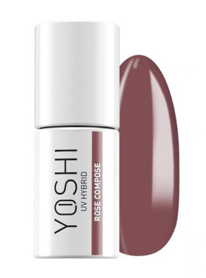Yoshi Lakier hybrydowy 326 Rose Compose - Kolekcja Ciao Italiani 6ml