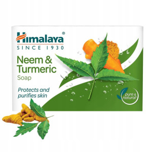 Himalaya Oczyszczające Mydło w Kostce Neem i Kurkuma 75g