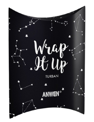 Anwen Wrap It Up Turban (czarny)