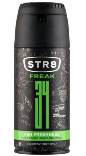 STR8 Freak Dezodorant męski spray DEO 48H dla niego 150ml