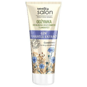 Venita Odżywka do włosów zniszczonych i łamliwych - Len 200ml