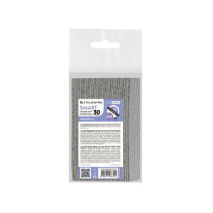 Staleks Pro papmAm Wymienne nakładki do pilnika prostego #240 120x20mm 30sztuk DFC-20-240