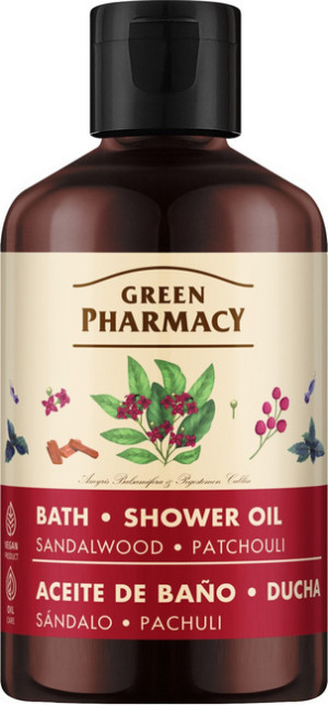 Green Pharmacy Olejek do kąpieli - Drzewo sandałowe i paczula 250ml