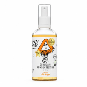 HiSkin Crazy Hair Olejek nawilżający do włosów oraz olejowania - Pomarańczowy 30ml